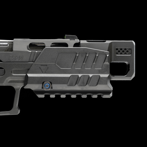 Strike Industries - Противибуховий щиток для пістолетів SMC Alfa/Bravo - Чорний - SI-SMC-BS-S