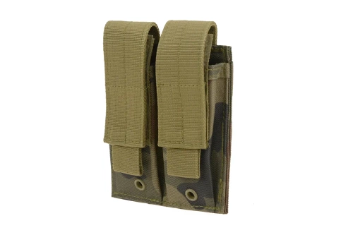 GFC Tactical - Подвійний підсумок для пістолета - MOLLE - Нейлон - Wz. 93 PL Woodland - GFT-19-011404