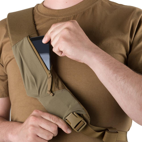 Helikon - Рюкзак EDC Sling® - 6,5 L - Cordura® - Чорний- PL-ESB-CD-01