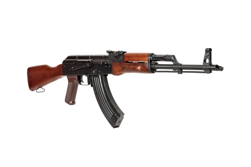 E&L - ASG репліка Електричний карабін ELAKM Essential - чорний/коричневий - EIL-01-031543