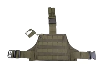 GFC Tactical - Панель на стегно - MOLLE - Нейлон - Оливковий - GFT-19-009686
