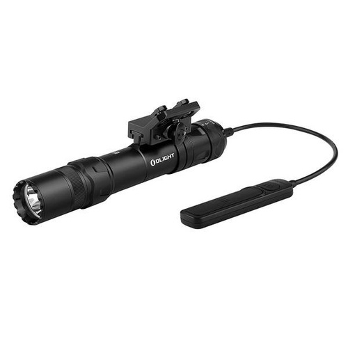 Olight - Тактичний світлодіодний ліхтар Odin GL M з лазерним прицілом з кріпленням M-LOK - 1500 люмен - Зелений лазер - Чорний