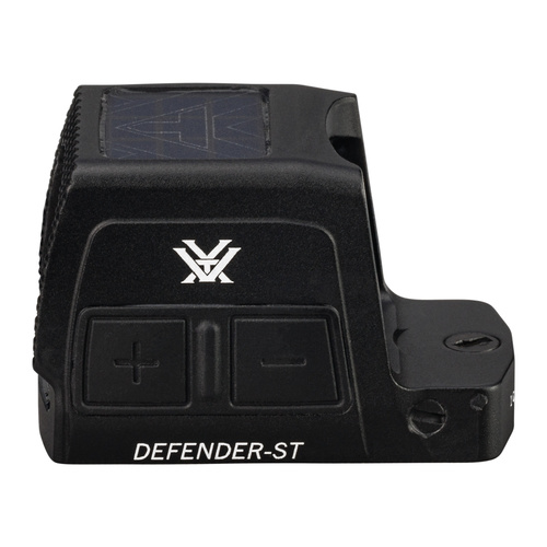 Vortex Optics - Червона точка Defender ST Solar - 3 MOA - чорний - DFST-MRD3-E