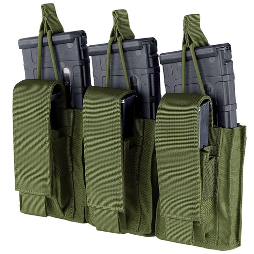 Condor - Підсумок потрійний Kangaroo Mag Pouch - потрійний - Olive Drab - 191233-001