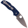 Spyderco - Складаний ніж EDC Native 5 - листоподібний - FRN - CPM S110V - Dark Blue - C41DBL5