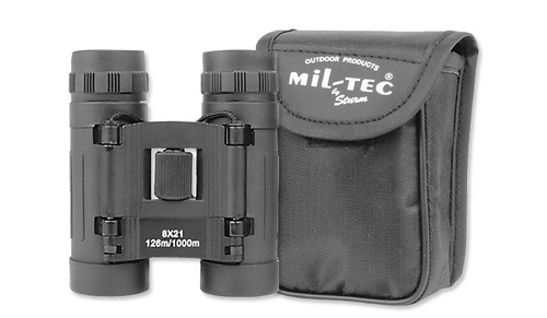 Бінокль Mil-Tec - Mini 8x21 - чорний - 15701002