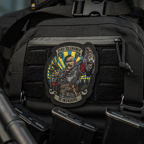 M-Tac - Нашивка Zero Tolerance - Вишивка - Cordura 500D - Yellow/Blue - 51490002