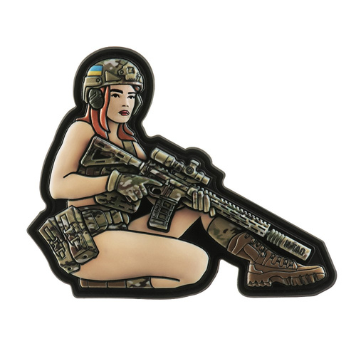 M-Tac - Tactical Girl Patch №2 - ПВХ - Повнокольоровий - 51116203 - Інше