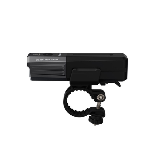 Fenix - Світлодіодний передній велосипедний ліхтар BC22R - 1400 лм - USB-C - Чорний - BC22R.11111