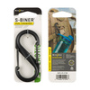 Nite Ize - Карабін S-Biner #4 Plastic Black Gate - Чорний - SBP4-03-01BG