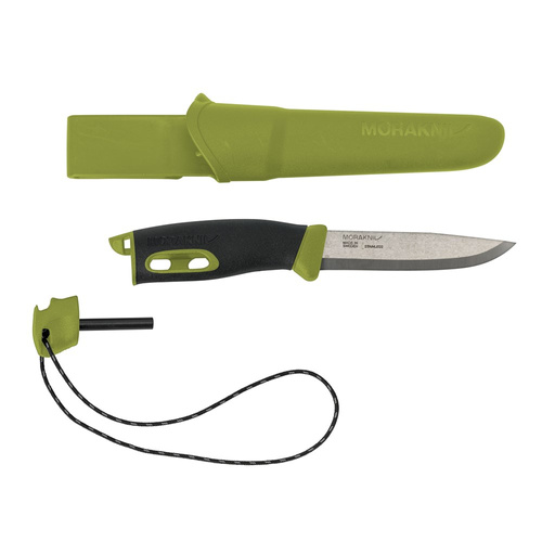 Morakniv - ніж для виживання Companion Spark - Sandvik 12C27 - Green - 13570