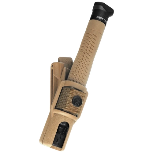 ESP - Загартований ергономічний телескопічний кийок Ergonomic Easy Lock - 18" - чорний/хакі - ExBTT-18HE-KH BHT-54