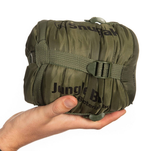 Snugpak - Літній туристичний спальний мішок Jungle Bag - Блискавка для лівшів - Москітна сітка - Оливковий - 101090002