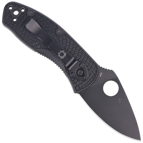 Spyderco - Складаний ніж Ambitious Lightweight - 8Cr13MoV - чорний - C148PBBK