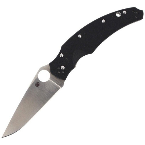 Складаний ніж Spyderco - Opus Black G-10 Plain - C218GP