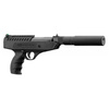 Black Ops - Пневматичний пістолет Langley Silencer - 4,5 мм - чорний - CA0161