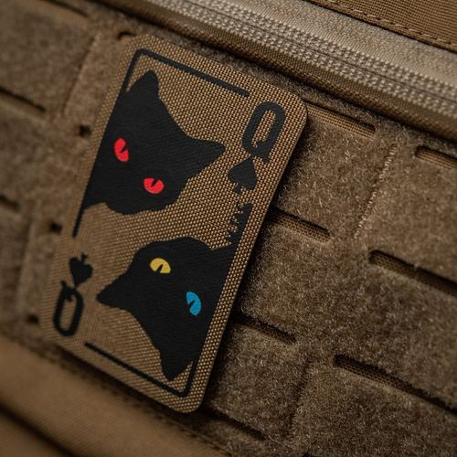 M-Tac - Нашивка "Пікова дама" - Cordura 500D - Coyote/Black - 51362005