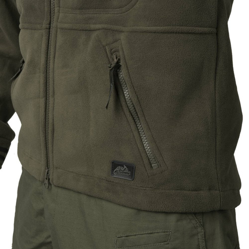 Helikon - Толстовка флісова піхотна - Black/PL Woodland - BL-INF-HF-17
