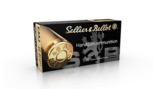 Sellier&Bellot - Пістолетні набої .45 AUTO / ACP FMJ 230 гр/ 14,9 г