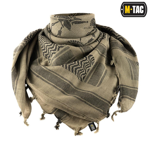 M-Tac - Хустка-Арафатка Shemagh Spartan - Foliage Green / Чорний - 40904007