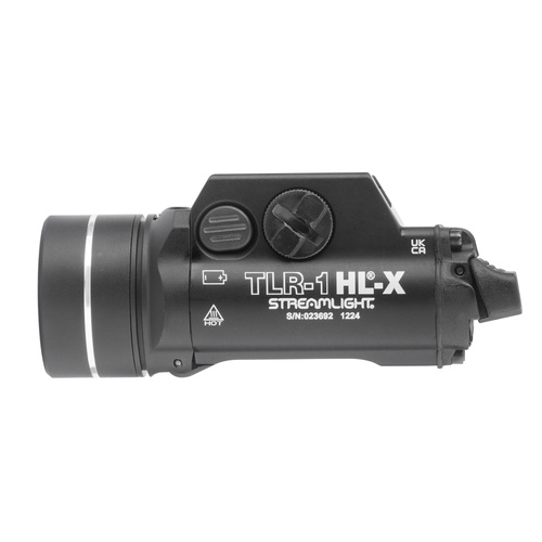 Streamlight - Тактичний світлодіодний ліхтар для зброї TLR-1 HL-X - 1500 лм - Picatinny - Чорний - L-69501