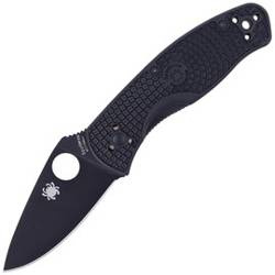 Spyderco - EDC ніж Persistence Lightweight - Black Blade Plain - чорний - C136PBBK