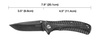 Kershaw - Стартовий ніж зі складним лезом - повністю металевий - 1301BW