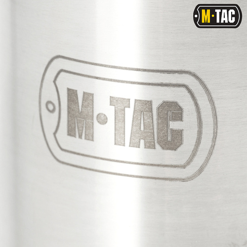 M-Tac - Термогорнятко зі складною ручкою - 450 мл - Сталь - Срібло - CL1C-M83