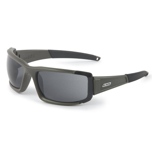 Балістичні окуляри ESS - CDI MAX - Matte Olive - Tinted Smoke Grey - EE9003-03