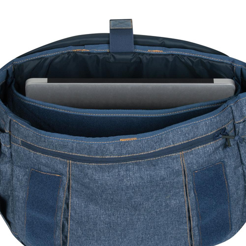 Helikon - Сумка Urban Courier Bag Large® - Нейлон - Чорний / Сірий меланж - TB-UCL-NL-M1