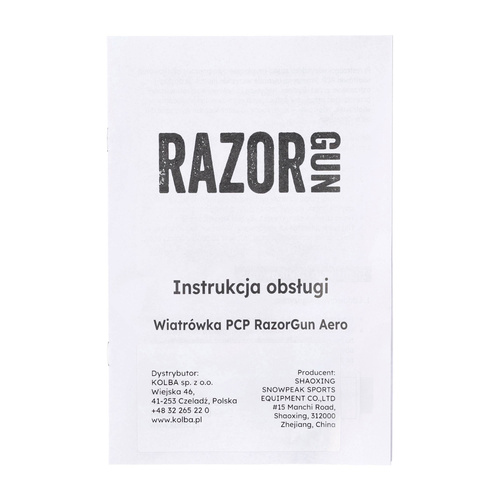 RazorGun - Пневматична гвинтівка Aero PCP - 5,5 мм - дерево - коричневий - PR900GEN2 5.5