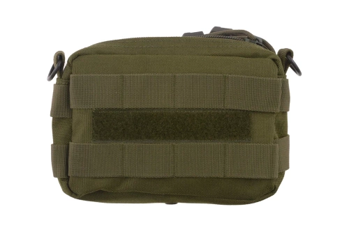 GFC Tactical - Горизонтальний універсальний вантажний підсумок - нейлон - MOLLE - Оливковий - GFT-19-023984