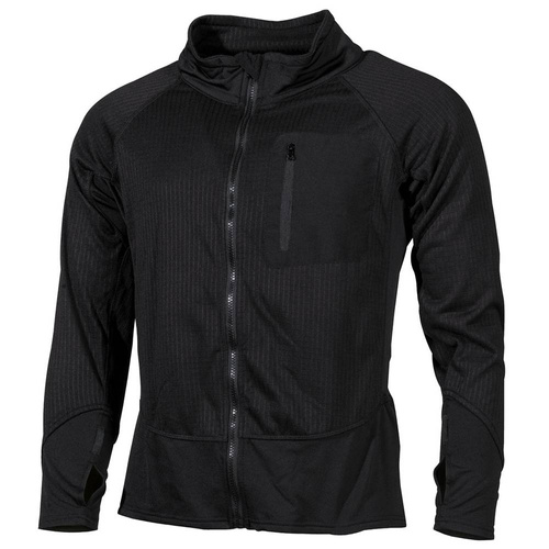 MFH - Толстовка з термопідкладкою US Jacket - Чорний - 03202A