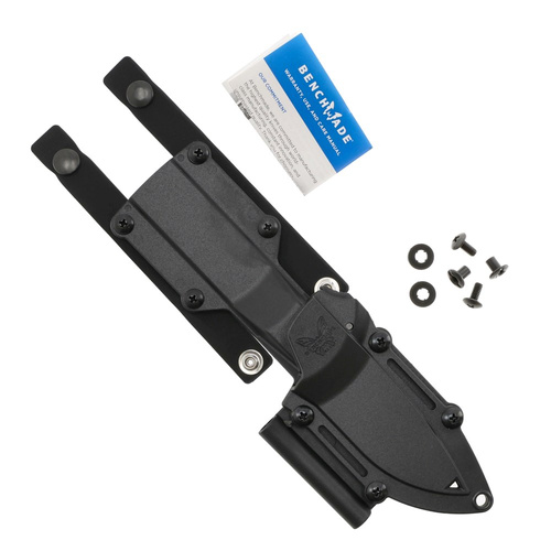 Benchmade - ніж для виживання 165BK Mini Bushcrafter - CPM-CruWear - чорний - 165BK