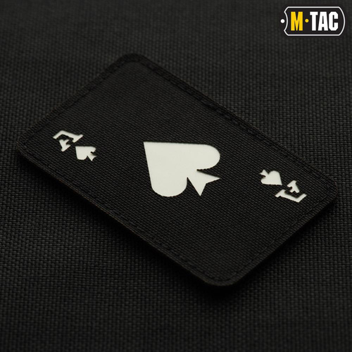 M-Tac - нашивка туз пік - 500D Cordura - чорний / флуоресцентний - 51109299