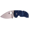 Spyderco - Складаний ніж EDC Native 5 - листоподібний - FRN - CPM S110V - Dark Blue - C41DBL5
