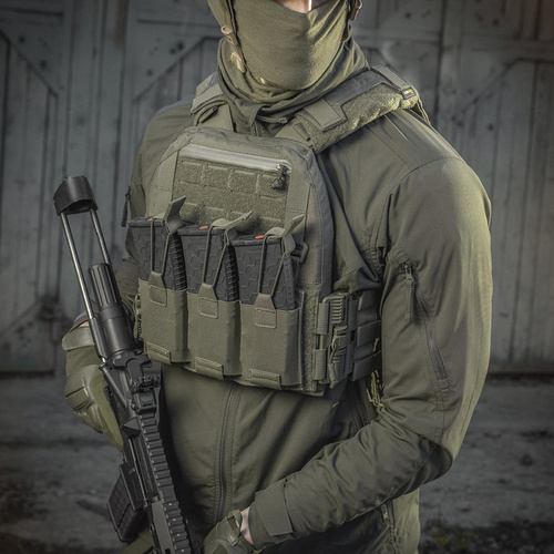 M-Tac - Камізелька тактична для носіння пластинчастих кіраси QRS - Ranger Green - 10156023