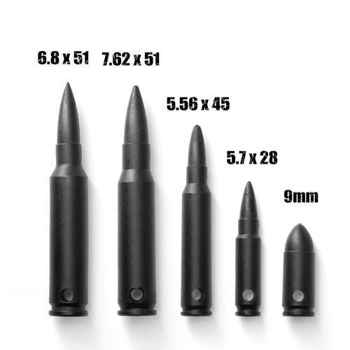 Strike Industries - Набір муляжів патронів НАТО - полімерний - чорний - SI-AMMOC-NATO-BK