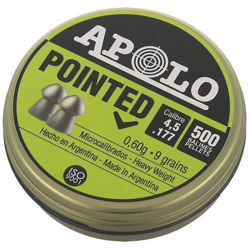 Apolo - Пневматична гвинтівка Premium Pointed постріл - 4,50 мм, 500 набоїв - E19101.G2