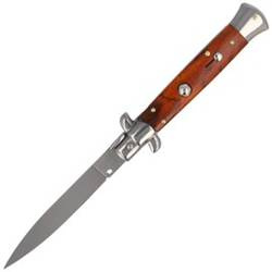 Frank Beltrame - Пружинний ніж Stiletto Cocobolo Wood 23 см - коричневий - FB 23/83