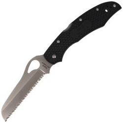 Spyderco - Byrd Cara Cara™ 2 Rescue FRN Knife Black - BY17SBK2