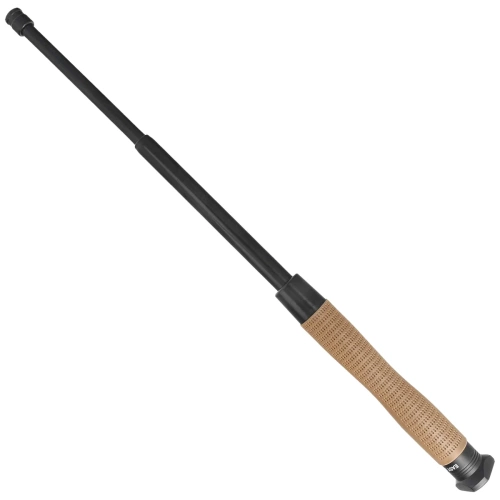 ESP - Загартована ергономічна телескопічна палиця з легким замком Ergonomic Easy Lock - 20" - чорний/хакі - ExBTTO-20HE-KH