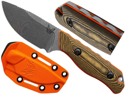 Benchmade - Мисливський ніж 15017-1 Hunt - CPM S90V - коричневий - 15017-1.
