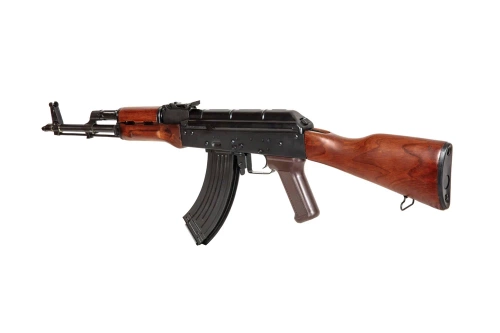 E&L - ASG репліка Електричний карабін ELAKM Essential - чорний/коричневий - EIL-01-031543