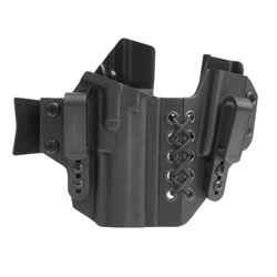 DOUBLETAP GEAR - Еластична внутрішня кобура Kydex Appendix IWB - чорна.