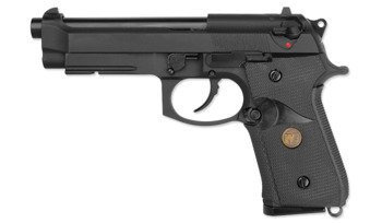 WE - Репліка пістолета ASG M9A1 - зелений газ - чорний - WET-02-000982