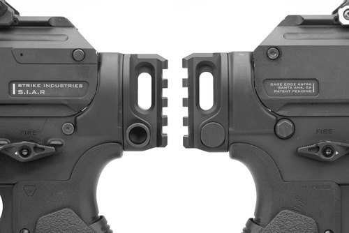 Strike Industries - Адаптер Пікатіні для складної фляги або стабілізатора AR Picatinny Stock Adapter - чорний - SI-AR-PSA-BK