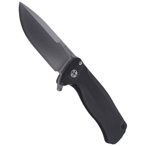LionSteel - Тактичний ніж SR22A - Sleipner - Чорний - SR22A BS