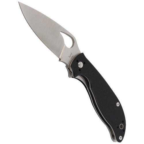 Spyderco - Ніс Byrd Raven™ 2 G-10 Black Plain - BY08GP2