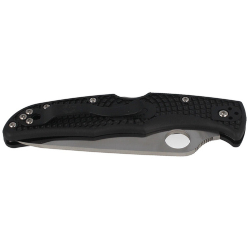 Spyderco - Складаний ніж Endura 4 - VG-10 - FRN - Чорний/Сріблястий - C10PBK